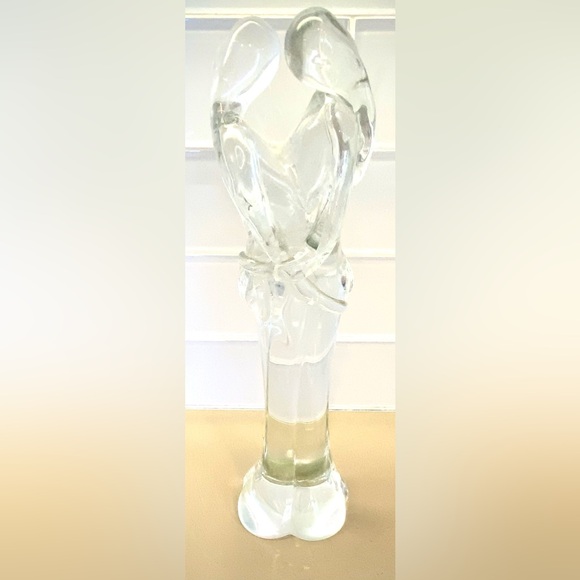 Murano Glass "LOVERS" Sculpture Signed by ARTIST💐 - Picture 2 of 9
